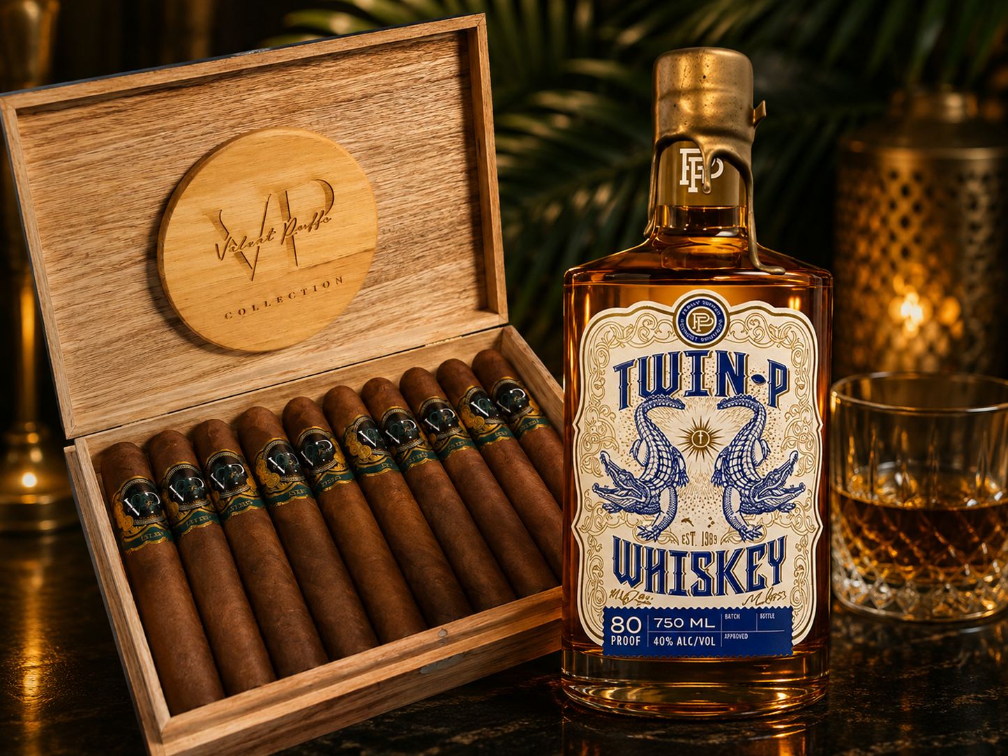 Whiskey infused-Twin P (The Executive)